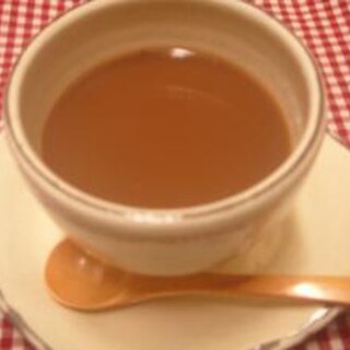 ココアで簡単♪おうちで　カフェモカ